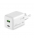 Ladegerät Steckdose USB-AUSB-C weiß