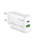 Ladegerät Steckdose USB-AUSB-C weiß