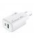 Ladegerät Steckdose USB-AUSB-C weiß