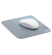 Mousepad Textildesign grau