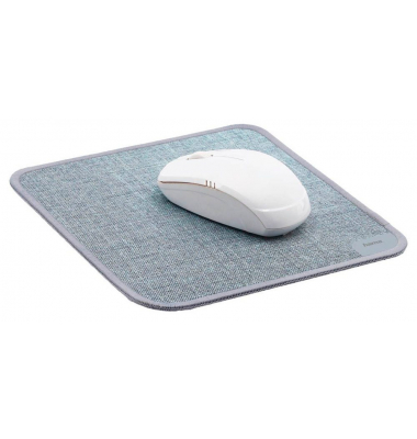 Mousepad Textildesign grau