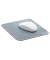 Mousepad Textildesign grau