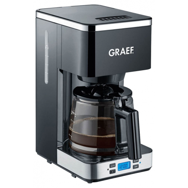 4001627020958 - FK 502 Kaffeemaschine Schwarz Fassungsvermögen Tassen=10 Timerfunktion Glaskanne Warmhaltefunktion Display