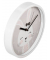 Wanduhr Maui grau weiß Kunststoff, Ø 25,0 cm