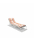 3-Bein-Liege W&ouml;rthersee 37450025 Campingliege wei&szlig; terracotta