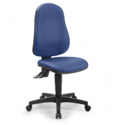 B&uuml;rostuhl SOFTEX MAGIC PRO, blau / schwarz, bis 110kg, ohne Kopfst&uuml;tze