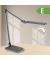 LED Tischleuchte grau-metallic