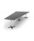 Konferenztisch 330299, 73,5cm (H), 380x80/197,5cm (BxT), 8 Personen, Trapezform, anthrazit / chrom/anthrazit