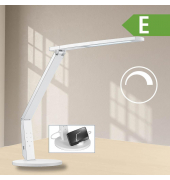 LED Tischleuchte mit USB Anschluß, weiß