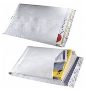 Faltentaschen Tyvek 30000949, C4, ohne Fenster, 40mm-Falte, selbstklebend, 70g, weiß