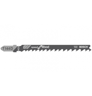 100 BOSCH T 144 D Speed for Wood Stichsägeblätter