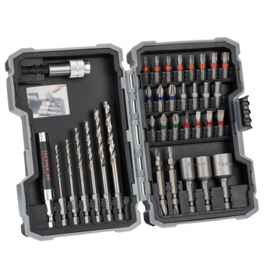 HSS-G Bohrer- und Bit-Set, 35-teilig HSS-G Bohrer- und Bit-Set, 35-teilig
