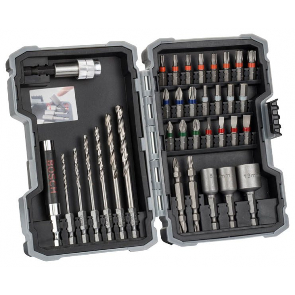 3165140771498 - AKTION BOSCH HSS-G Bohrer- und Bit-Set 35-teilig mit Prämie nach Registrierung