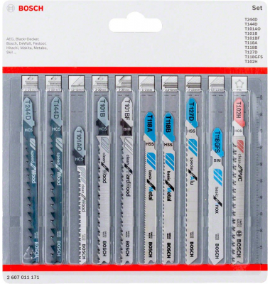 Blister All in One Stichsägeblätter-Set 10-teilig