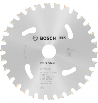 PRO Steel Kreissägeblatt 140,0 mm, 30 Zähne