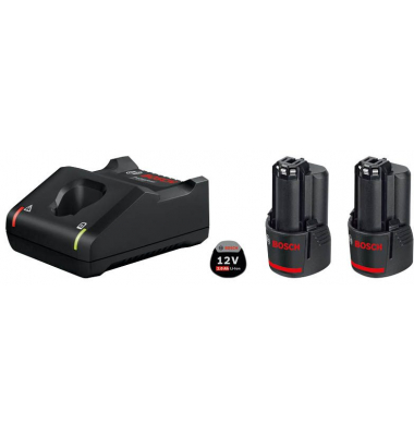 Werkzeugakku mit Ladegerät Starter Set 12V Li-Ion 2 x 2,0 Ah Werkzeugakku mit Ladegerät Starter Set 12V Li-Ion 2 x 2,0 Ah