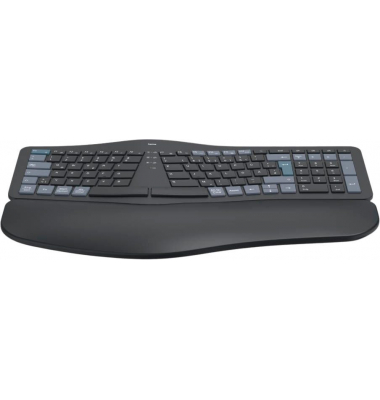 WK-800 Tastatur kabellos schwarz