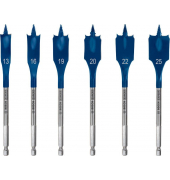 EXPERT Self Cut Speed Flachfräsbohrer-Set, 5-teilig