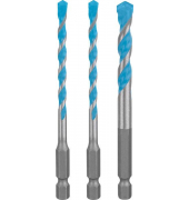 EXPERT HEX-9 MultiConstruction Mehrzweckbohrer-Set, 3-teilig