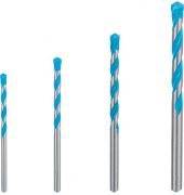 EXPERT CYL-9 MultiConstruction Mehrzweckbohrer-Set, 4-teilig