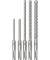 PRO SDS plus-5X Hammerbohrer-Set, 5-teilig