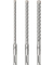 PRO SDS plus-5X Hammerbohrer-Set, 3-teilig