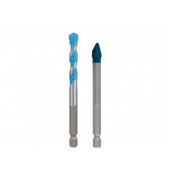 EXPERT HEX-9 Hard Ceramic + HEX-9 Multi Construction Bohrer-Set