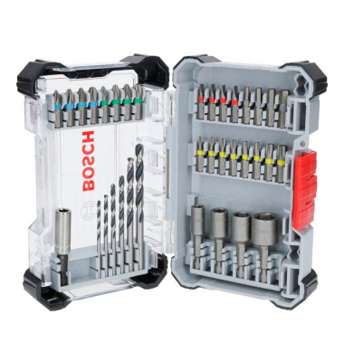 Extra Hard & Metal Bohrer- und Bit-Set, 35-teilig Extra Hard & Metal Bohrer- und Bit-Set, 35-teilig