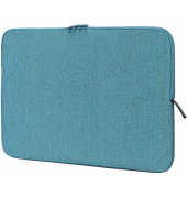 Laptophülle Mélange Kunststoff hellblau bis 40,6 cm (16 Zoll)