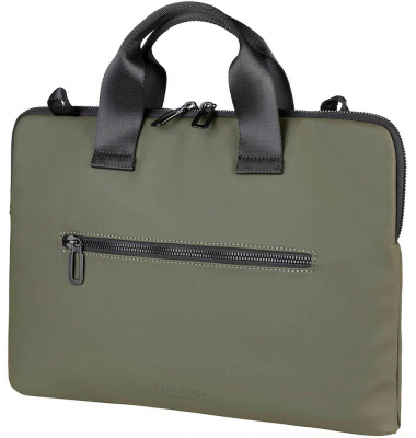 Laptoptasche Gommo Kunststoff militärgrün BSGOM1314-VM bis 40,6 cm (16 Zoll)