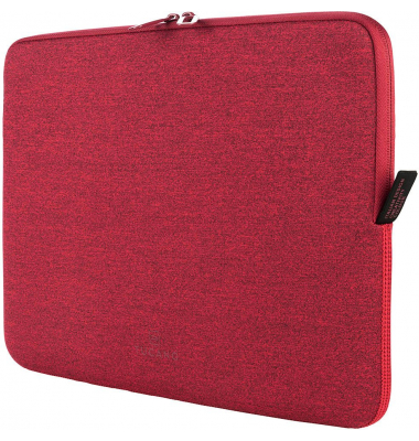 Laptophülle Mélange Kunststoff bordeaux bis 40,6 cm (16 Zoll)