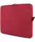 Laptophülle Mélange Kunststoff bordeaux bis 40,6 cm (16 Zoll)