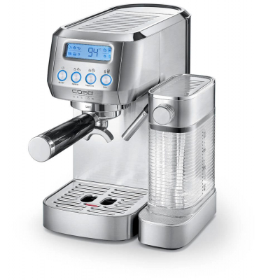 Espresso Gourmet Latte Espressomaschine silber