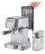 Espresso Gourmet Latte Espressomaschine silber