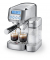 Espresso Gourmet Latte Espressomaschine silber