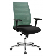 Bürostuhl AirPoint II, AP39TW2MT0CX5 Kunststoff grün, Gestell chrom