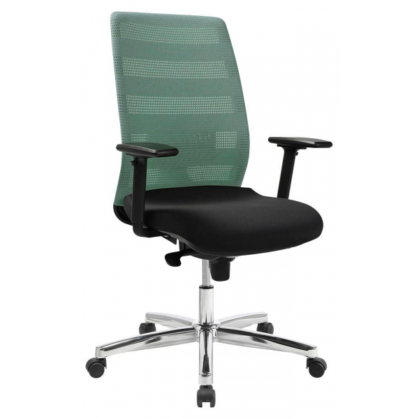 4067976010750 - Bürostuhl AirPoint II mintgrün schwarz chrom mit Armlehnen bis 110kg 4067976010750 Topstar 4067976010750 - Bürostuhl AirPoint II mintgrün schwarz chrom mit Armlehnen bis 110kg 4067976010750 Topstar