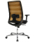 Bürostuhl AirPoint II, AP39TW2MT0CX9 Kunststoff gelb, Gestell chrom