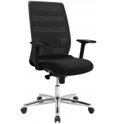 Bürostuhl AirPoint II, AP20TW2MT0CX0 Kunststoff schwarz, Gestell chrom