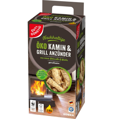 Kamin- & Grillanzünder braun Kamin- & Grillanzünder braun