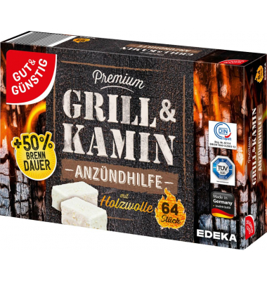 Kamin- & Grillanzünder Premium weiß Kamin- & Grillanzünder Premium weiß