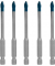 EXPERT HEX-9 MultiConstruction Fliesenbohrer-Set, 5-teilig
