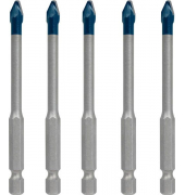 EXPERT HEX-9 HardCeramic Fliesenbohrer-Set, 5-teilig