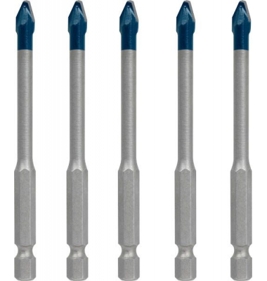 EXPERT HEX-9 HardCeramic Fliesenbohrer-Set, 5-teilig