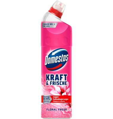 KRAFT & FRISCHE GEL WC-Reiniger FLORAL FRESH, 0,75 l