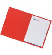 Eckspannmappe - 55415LYSE, Din A4 rot Karton 450g, f&uuml;r ca. 300 Blatt