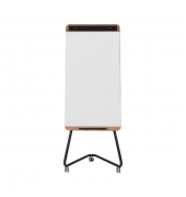 Flipchart Ace, EA146803732, 70x100cm (BxH), braun, mit Rollen