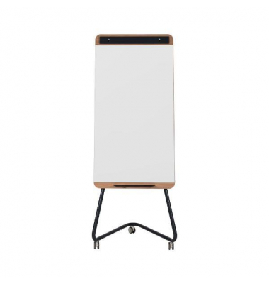 Flipchart Ace, EA146803732, 70x100cm (BxH), braun, mit Rollen