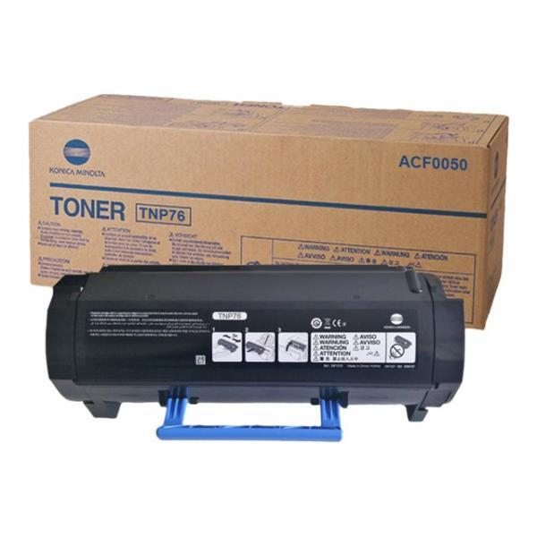 Konica Minolta Toner ACF0050 (TNP-76K), schwarz, ca. 12000 Seiten 0039281066757 Konica Minolta