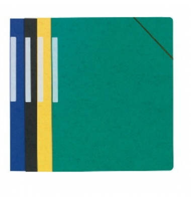 Eckspannmappe - 51025LYSE, Din A4 farbig sortiert Karton 450g, f&uuml;r ca. 300 Blatt  (80 g/m&sup2;)